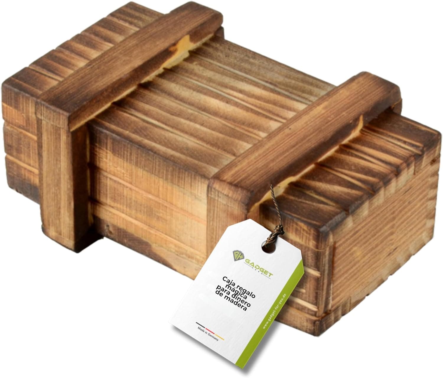 Caja Secreta de Madera con Rompecabezas Japonés de Apertura Oculta (Caja Candado Escape) - Foto 1
