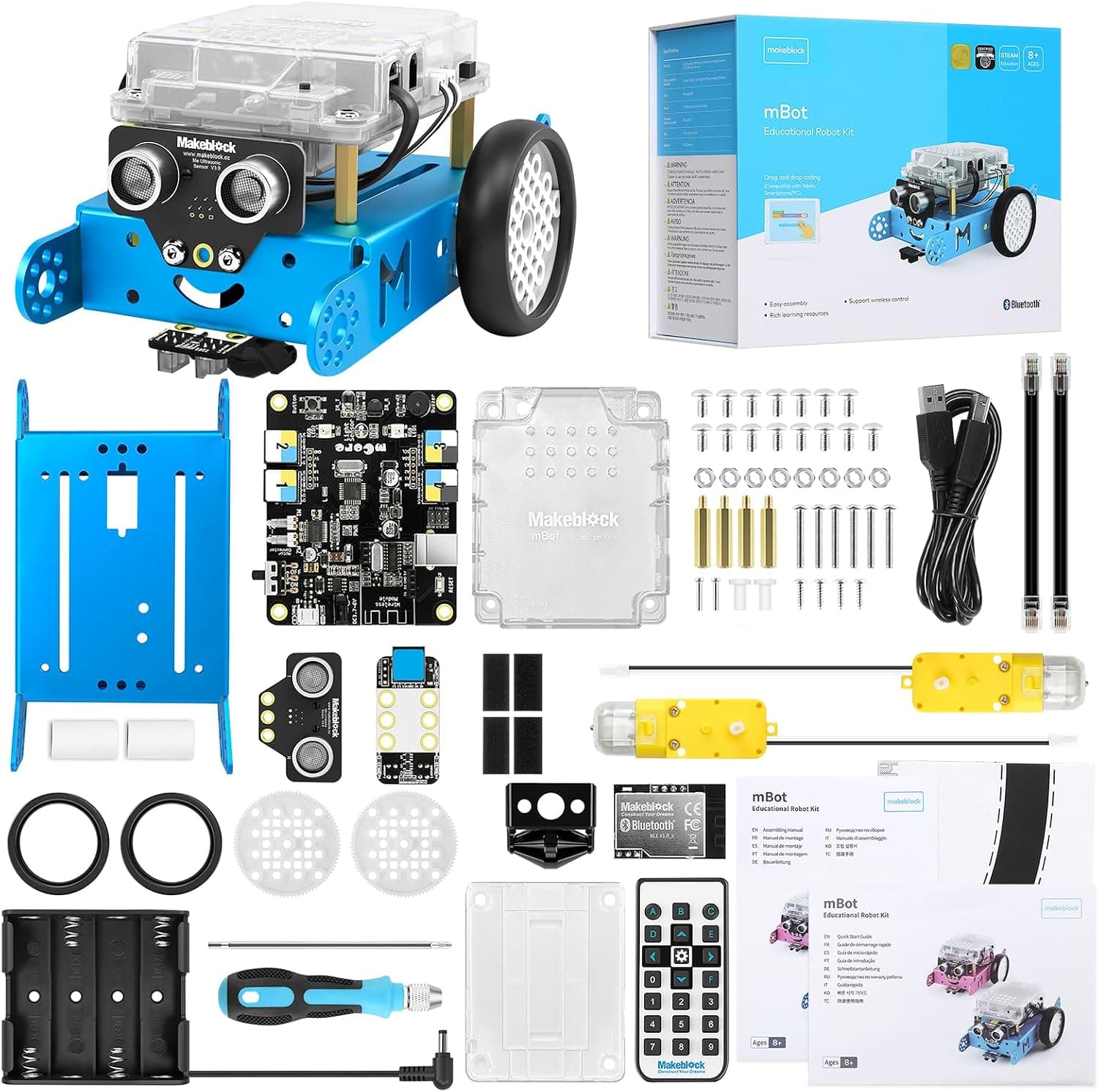 Makeblock mBot - Robot Educativo Programable con Scratch y Bluetooth para Niños y Colegios - Foto 1