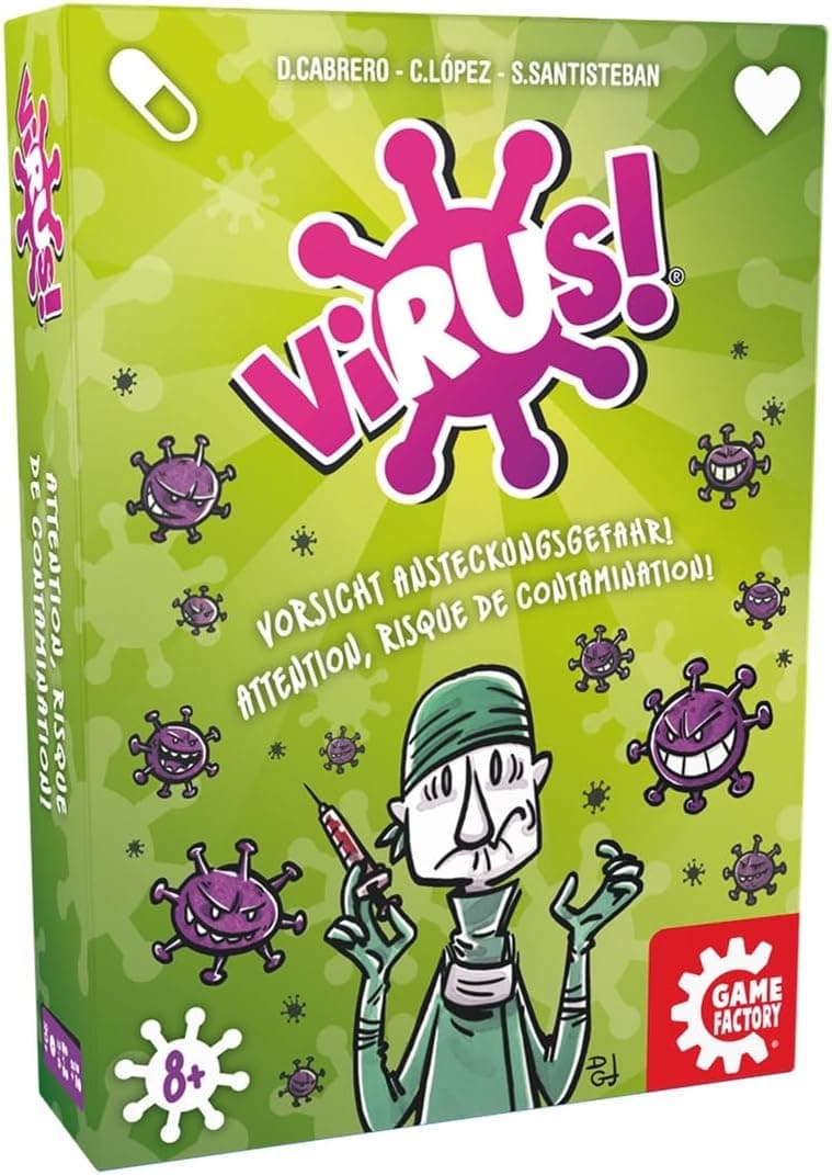 Tranjis Games - Virus!: El Juego de Cartas Más Contagioso y Adictivo en España