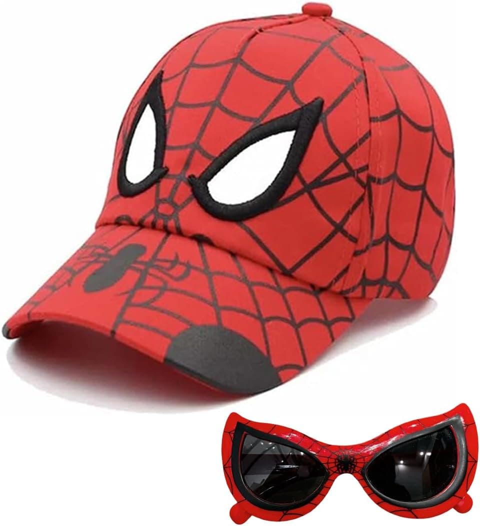 Gorra Deportiva Infantil con Visera Curva y Protección Solar UPF 50+ Ajustable - Foto 1