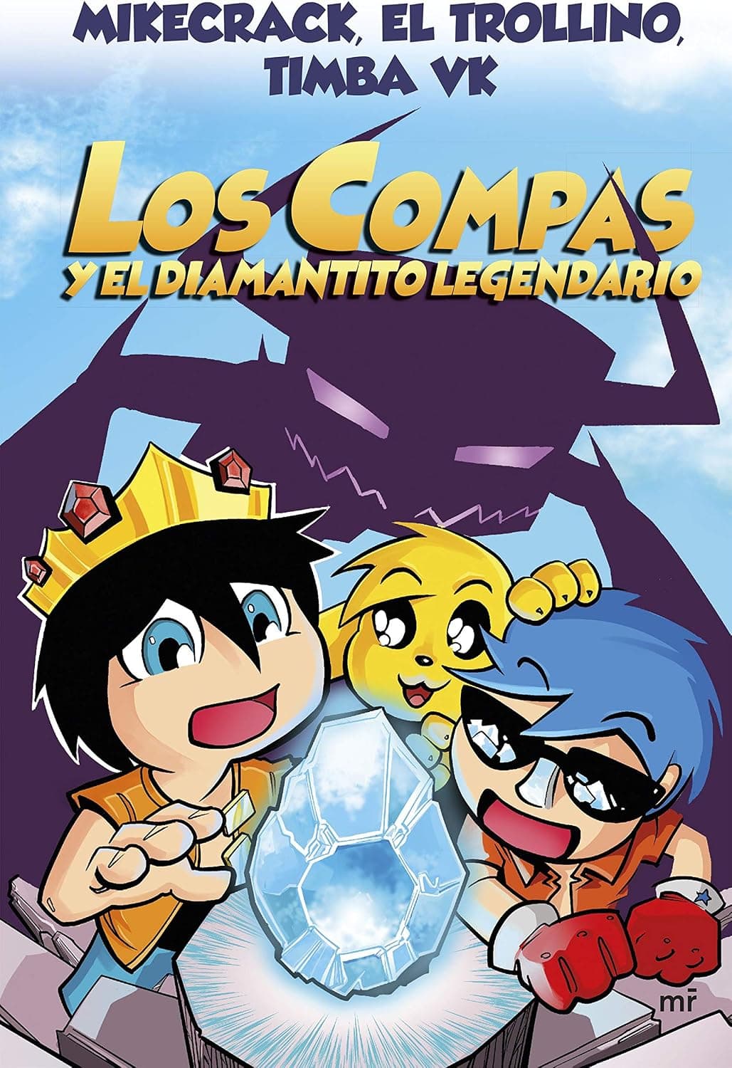 Los Compas y el Diamantito Legendario - Mikecrack, El Trollino y Timba Vk (Cómic Tapa Dura) - Foto 1