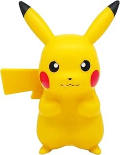 Lámpara LED 3D Nocturna Pikachu Pokémon Oficial Escultura Luminosa de Colección 25cm